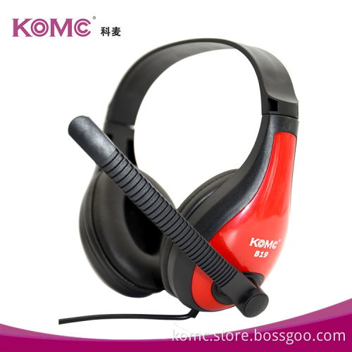 headphone parts gaming headphone with mic B19 by KOMC